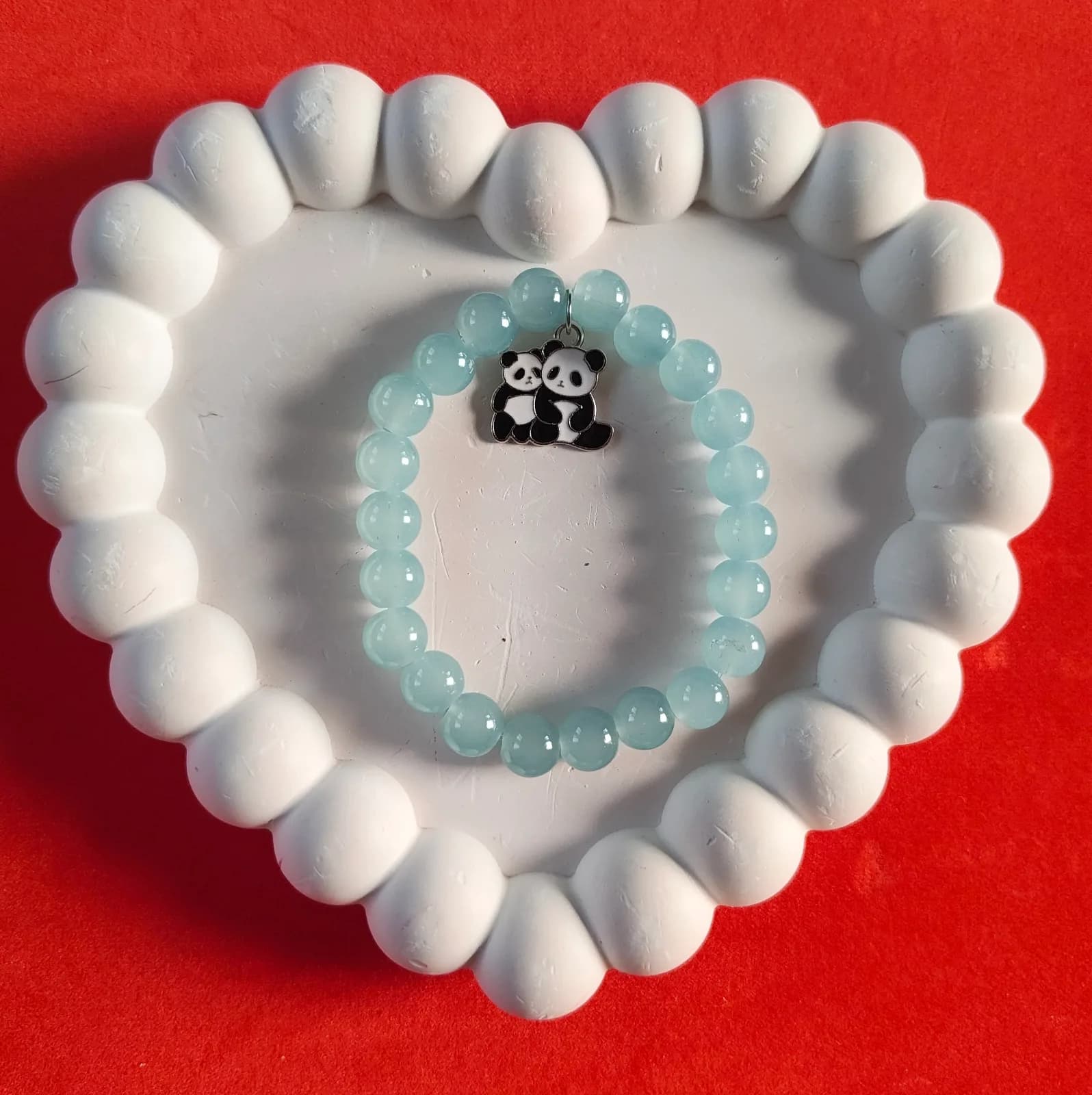Blue Panda Charm Bracelet 1