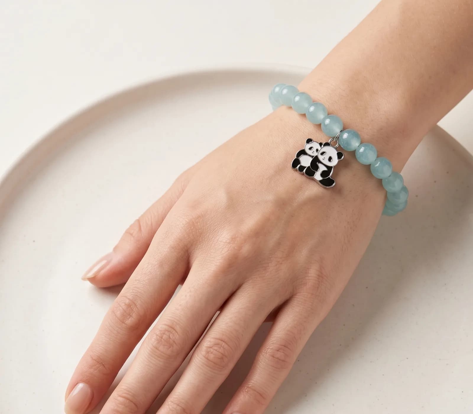 Blue Panda Charm Bracelet 2